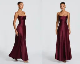 Adelina Maxi Dress - Cherry Lacquer (size S)  for rent on The Volte - image 1