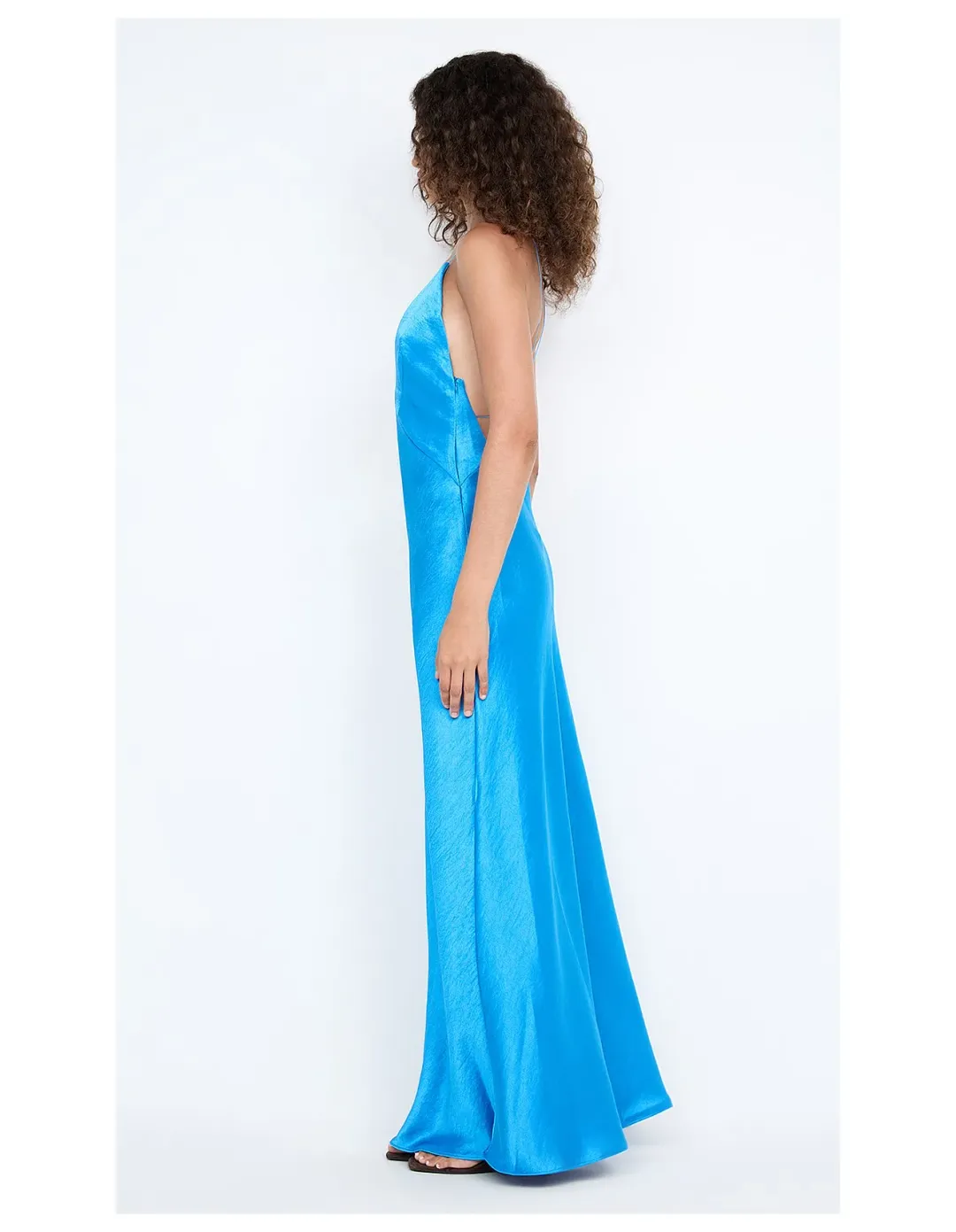 Bec + Bridge Ariahn Maxi Dress Size 6 AU Mid Blue for rent on The Volte - main image
