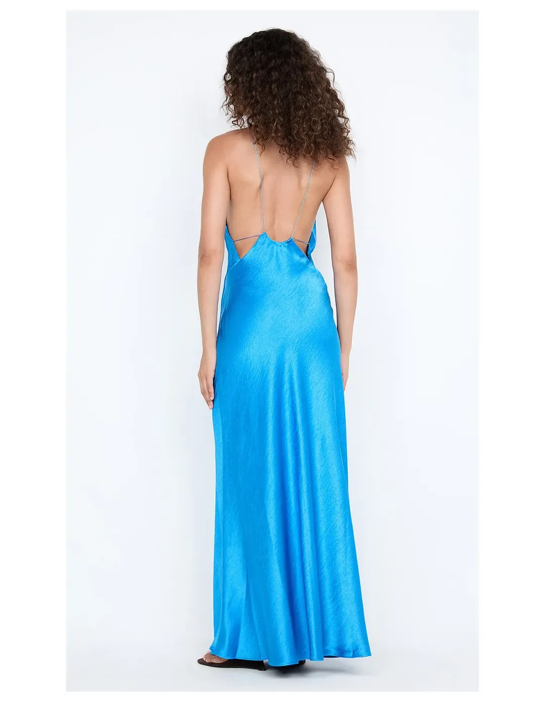 Bec + Bridge Ariahn Maxi Dress Size 6 AU Mid Blue for rent on The Volte - main image