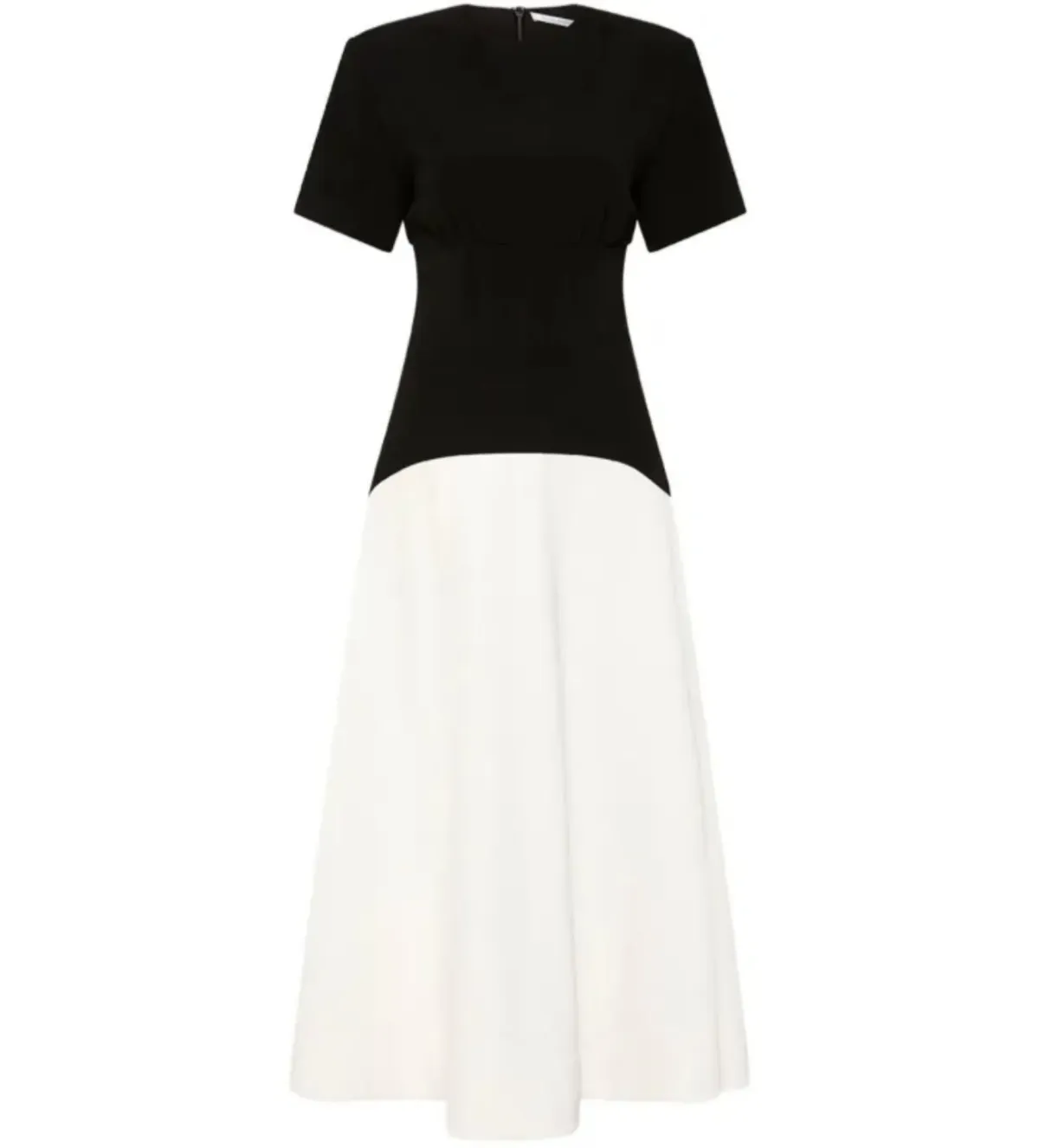 Rachel Gilbert Dover Midi Dress Black/White Size 2/AU 10 for rent on The Volte - main image