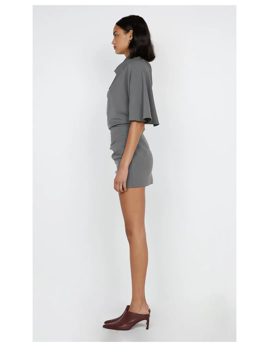 Bec & Bridge Sanja Asym Mini Dress for rent on The Volte - main image