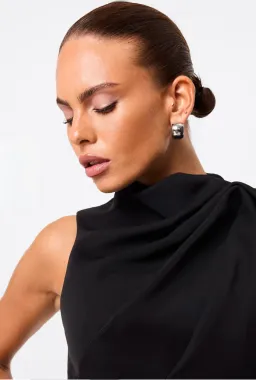 Mossman Cosmic Dress Black 10 for rent on The Volte - image 3