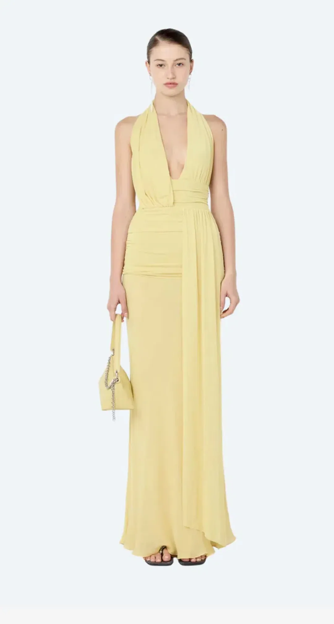 BEC & BRIDGE CASSIS DRAPE MAXI DRESS for rent on The Volte - main image