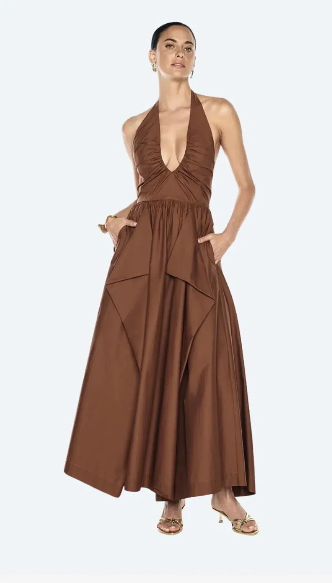 MANNING CARTELL PROVENCE HALTER DRESS for rent on The Volte - main image