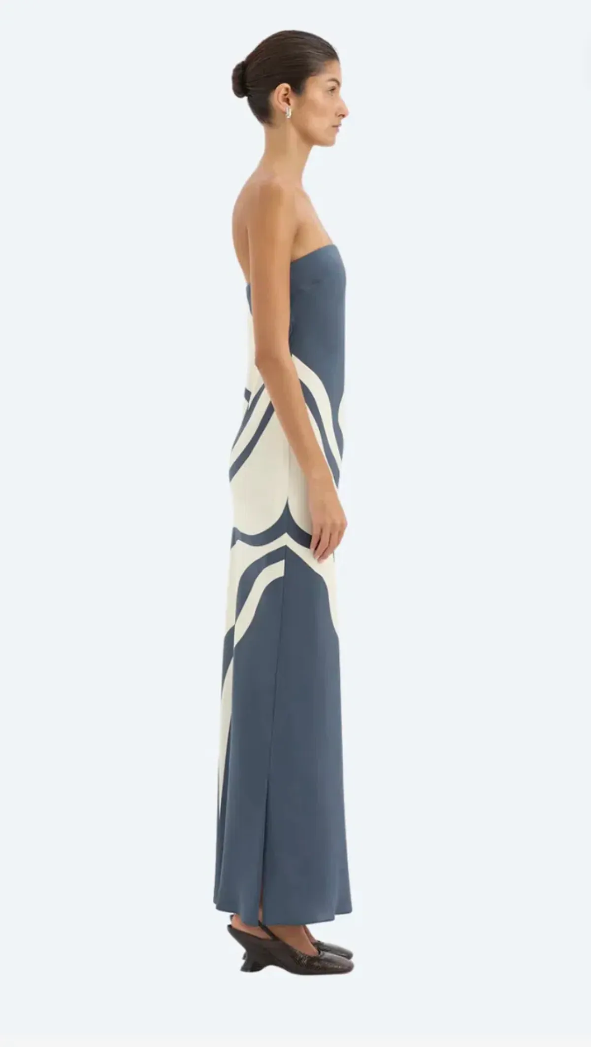 SIR THE LABEL LILOU STRAPLESS DRESS for rent on The Volte - main image