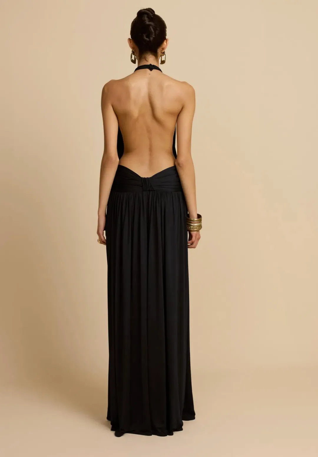 ARCINA ORI SANTINA DRESS - BLACK - XS for rent on The Volte - main image