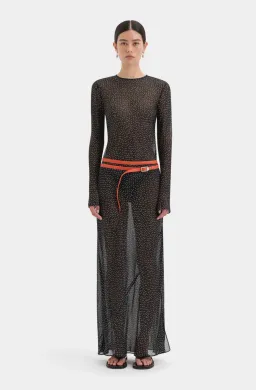 SIR THE LABEL LISANDER LONG SLEEVE DRESS for rent on The Volte - image 1