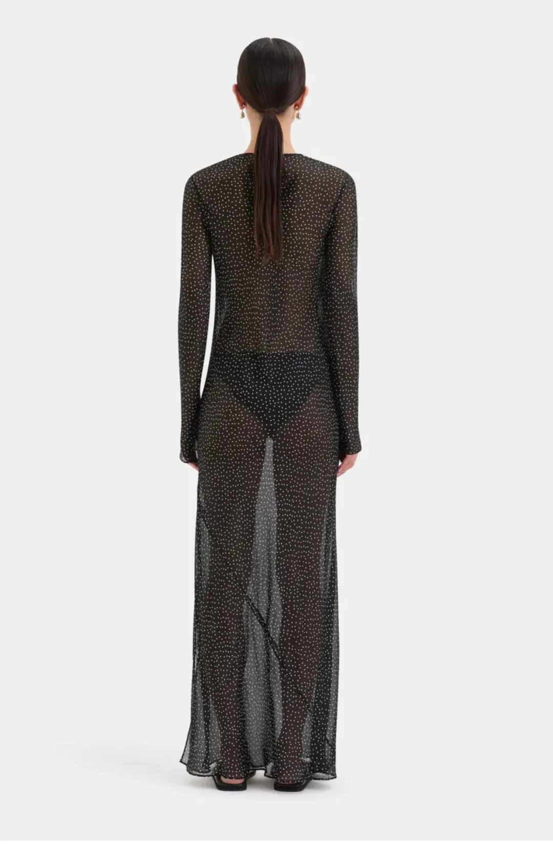 SIR THE LABEL LISANDER LONG SLEEVE DRESS for rent on The Volte - main image