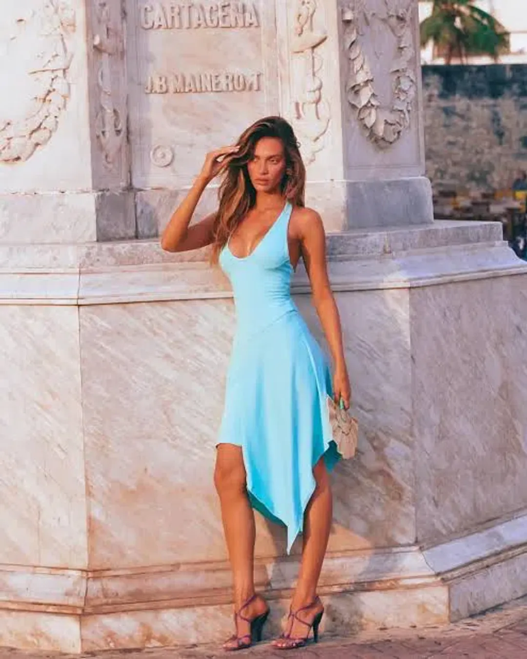 I Am Delilah Lana Aqua dress size S (6/8 for rent on The Volte - main image