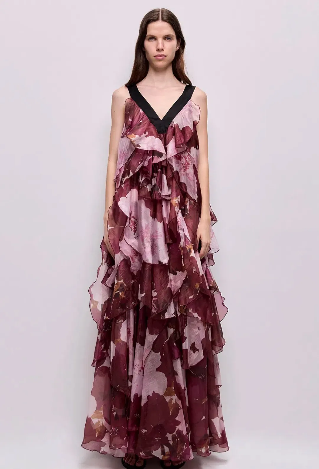 Aje Athena Gown Aquarelle size 10  for rent on The Volte - main image