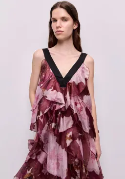 Aje Athena Gown Aquarelle size 10  for rent on The Volte - image 4
