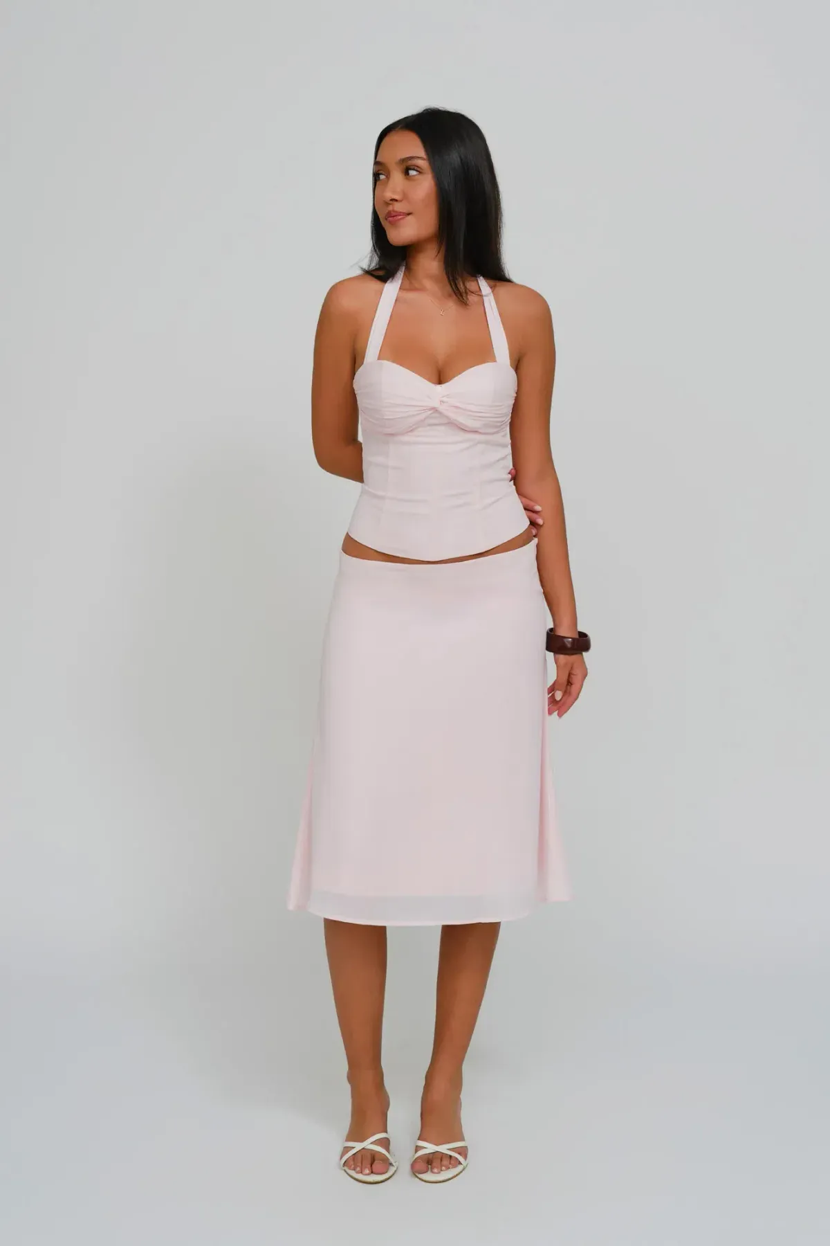 Dear Frankie Saskia Corset and Midi Skirt Ballerina 8 for rent on The Volte - main image