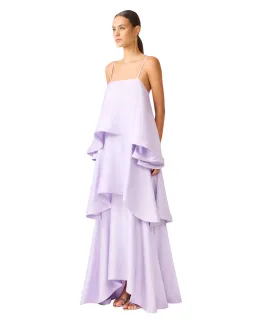 Elliatt Tilly Tiered Maxi Dress Purple Size M for rent on The Volte - image 4