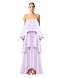 Elliatt Tilly Tiered Maxi Dress Purple Size L for rent on The Volte - image 2