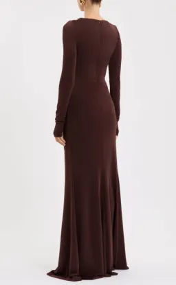 Rebecca Vallance Hazine Long Sleeve Maxi Dress Size 6 for rent on The Volte - image 2