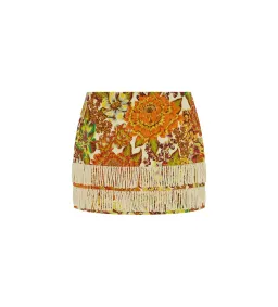 Alemais Lana Cropped Tee and Mini Skirt Set Multi Print Size 6 for rent on The Volte - image 5