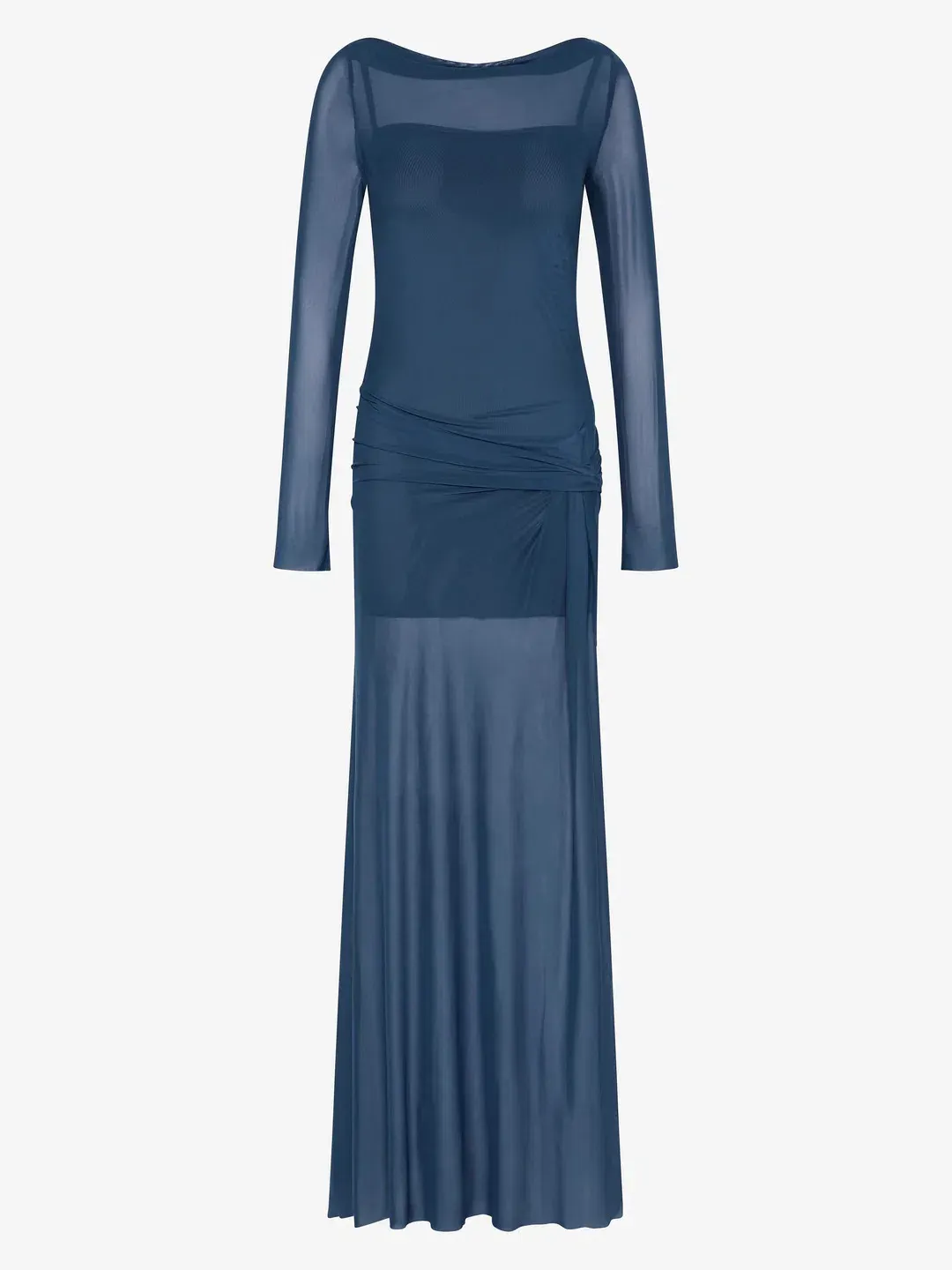 Bec & Bridge Marabou Long Sleeve Maxi Dress size 10 for rent on The Volte - main image