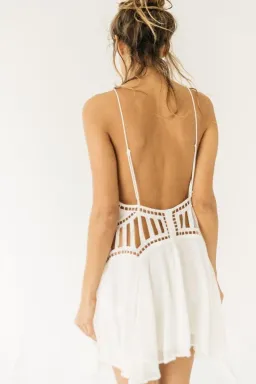 Magali Pascal Ivy Dress White Size XS  for rent on The Volte - image 2