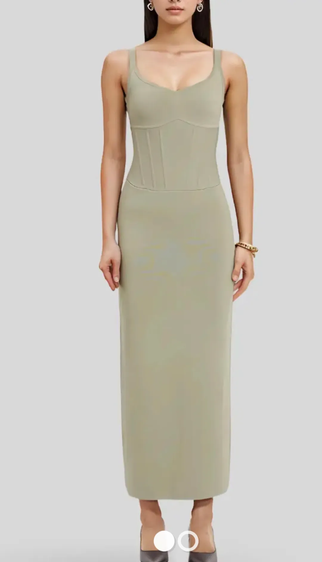 Kookai April Corset dress for rent on The Volte - main image