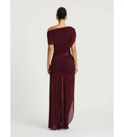 Benni Otto Maxi Dress in Plum Size AU8 for rent on The Volte - image 3