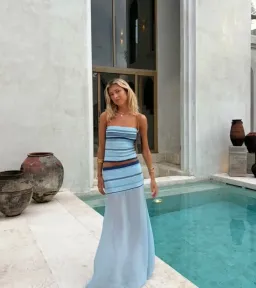 DESERO JACARE SARDINIA SET IN BLUE SIZE XS for rent on The Volte - image 5