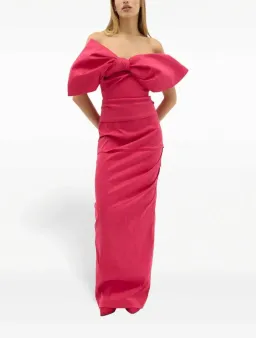 Rachel Gilbert Memphis Gown Watermelon 2/AU10 for rent on The Volte - image 1