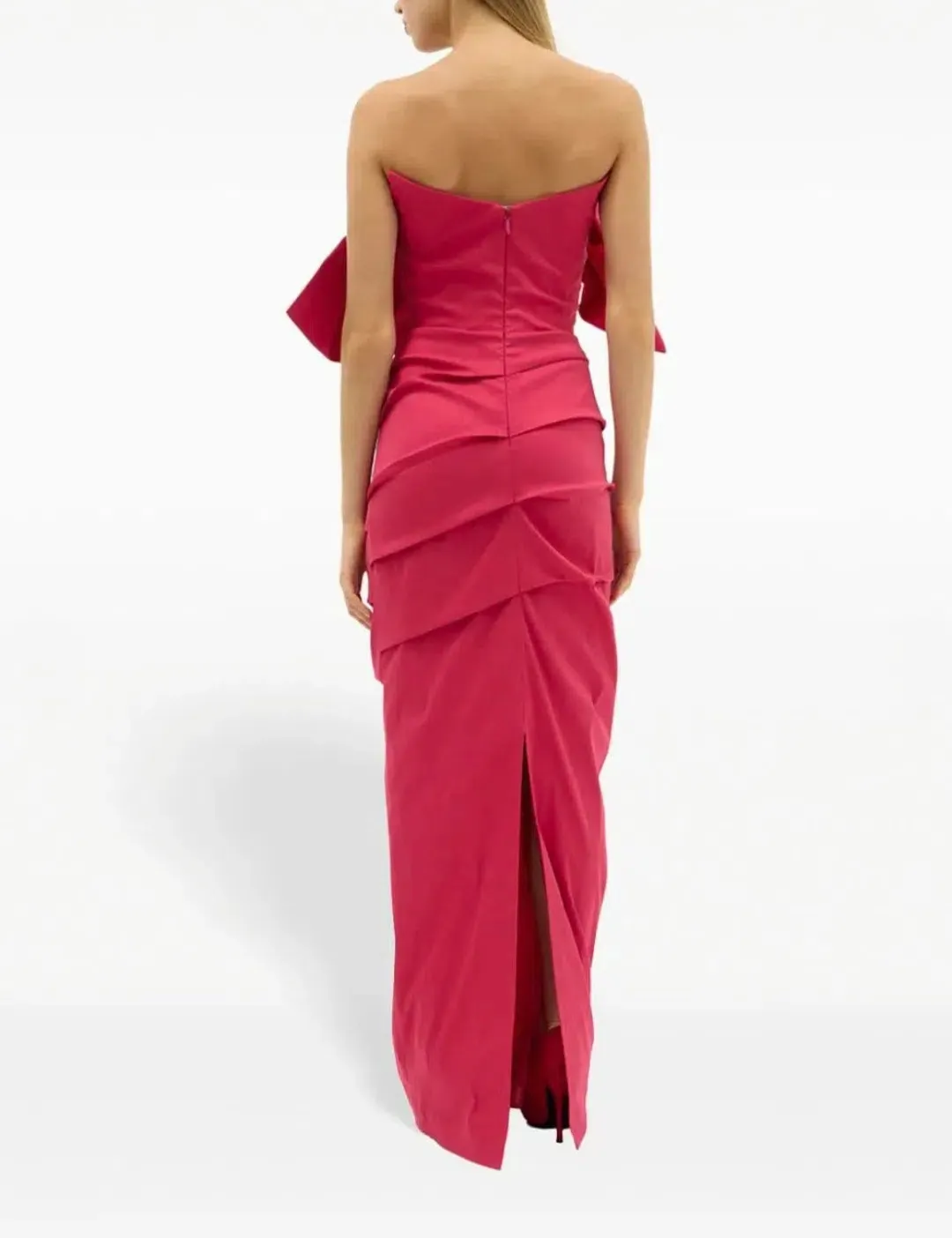 Rachel Gilbert Memphis Gown Watermelon 2/AU10 for rent on The Volte - main image