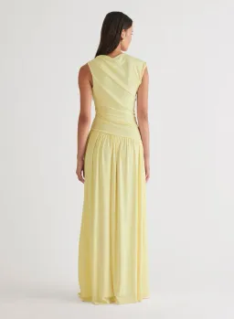 Anna Quan Andie Dress Limoncello for rent on The Volte - image 5