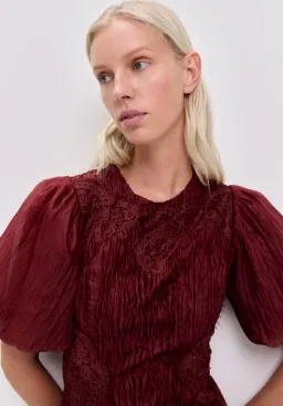 Aje Ophelia Lace Midi Dress - size 8 for rent on The Volte - image 3