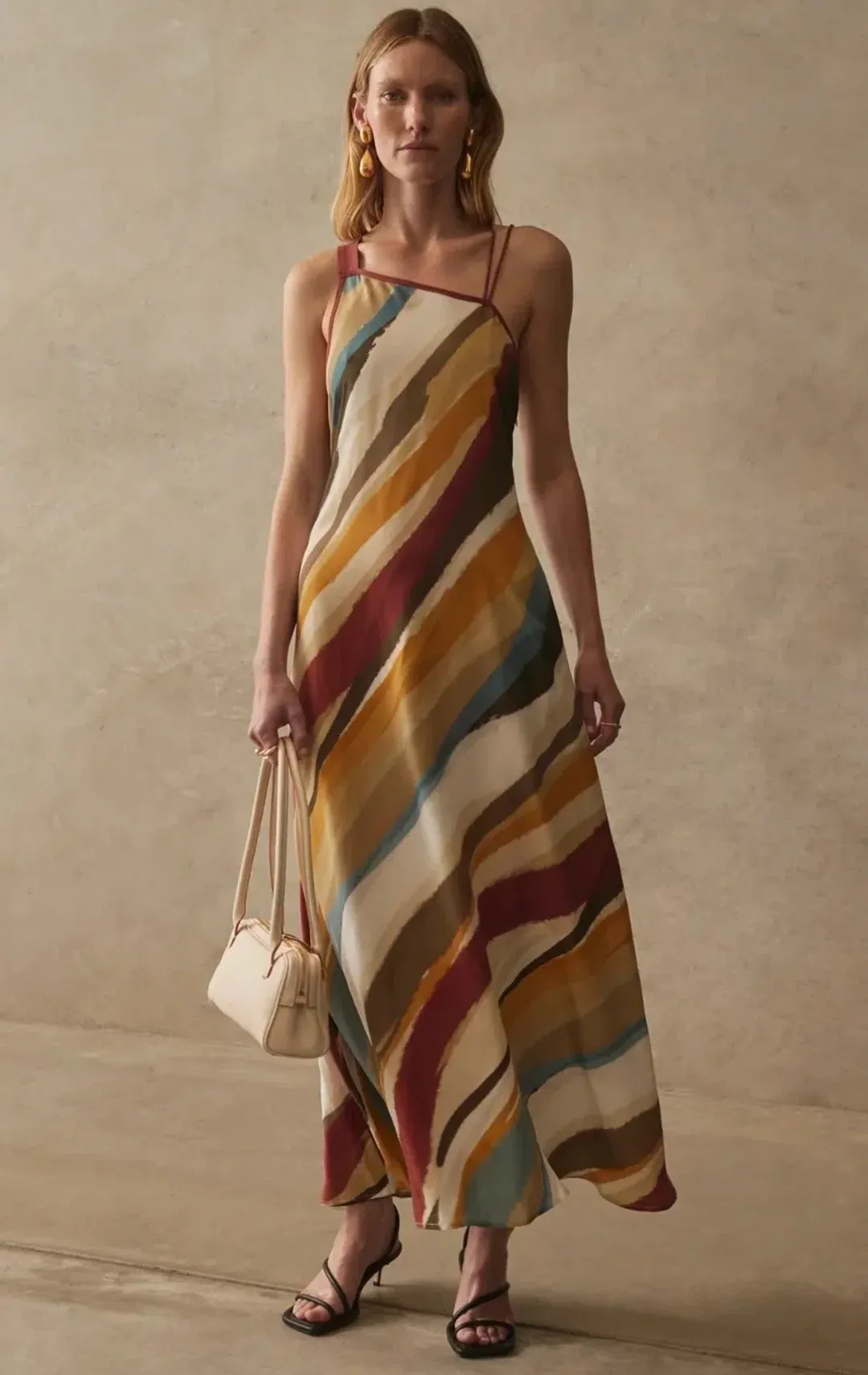 Sancia the Label Striped Maxi Size M for rent on The Volte - main image