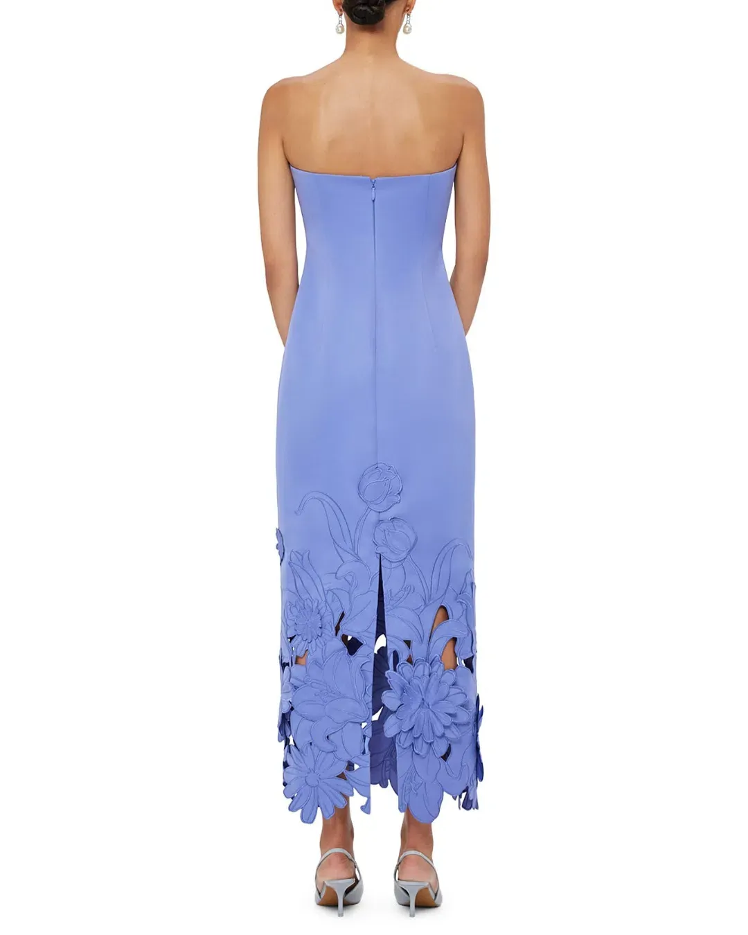 Leo Lin Rayna Applique Bustier Dress for rent on The Volte - main image