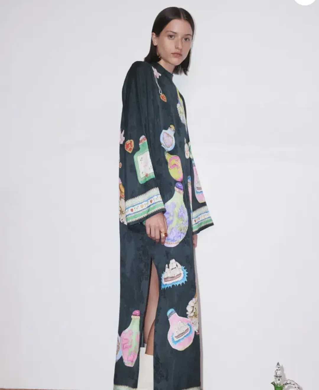 Alemais Royal Midi Dress Print Size 10 for rent on The Volte - main image