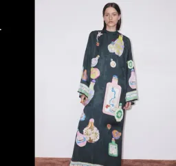 Alemais Royal Midi Dress Print Size 10 for rent on The Volte - image 1