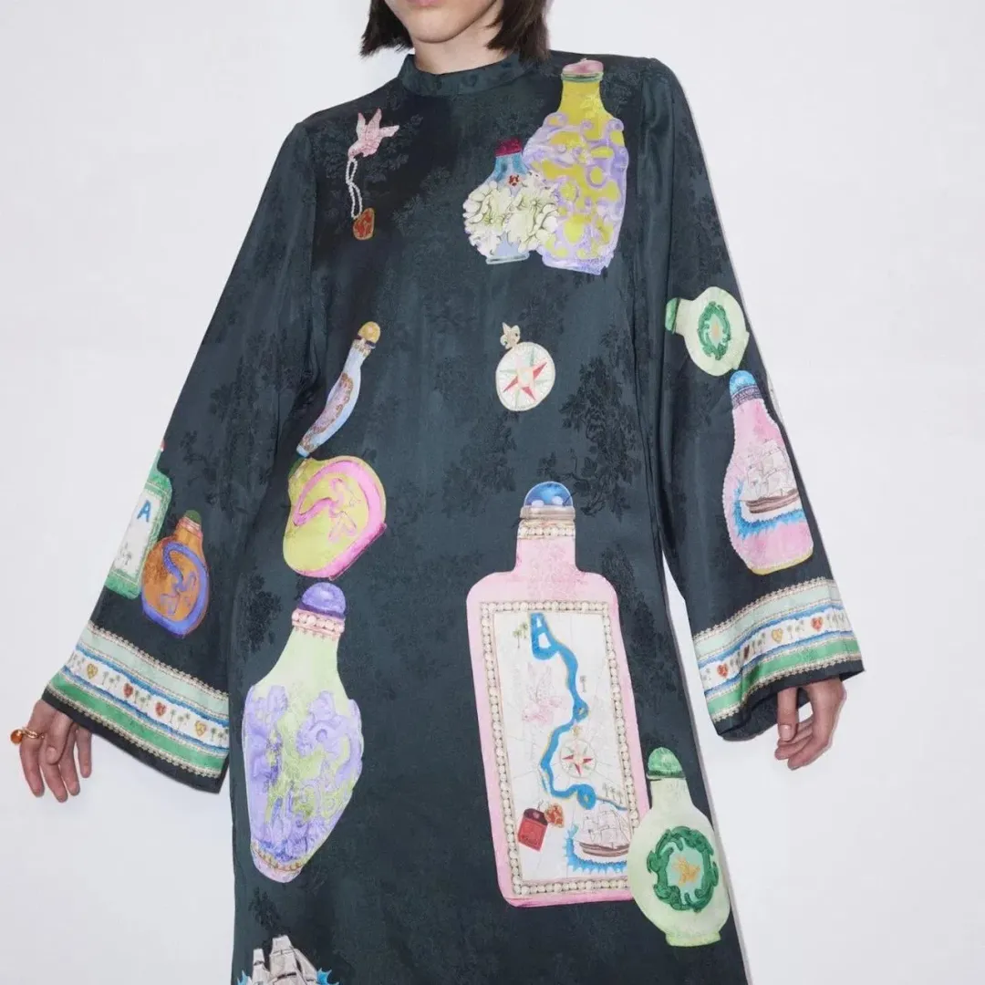 Alemais Royal Midi Dress Print Size 10 for rent on The Volte - main image