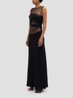 Christopher Esber Black Abysso Volcan Gown - Size 4 AU for rent on The Volte - image 2