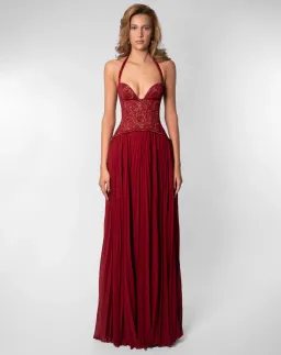 Fenity Gaia Dress Red Size XS / AU 6 for rent on The Volte - image 1