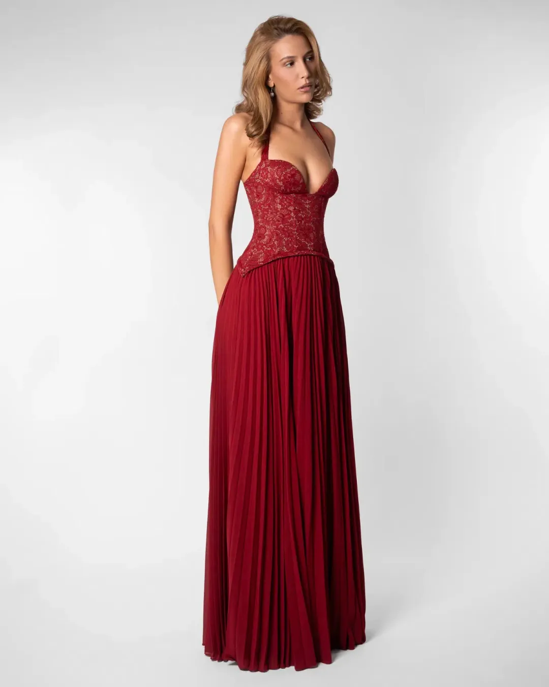 Fenity Gaia Dress Red Size XS / AU 6 for rent on The Volte - main image