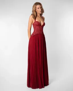 Fenity Gaia Dress Red Size XS / AU 6 for rent on The Volte - image 2