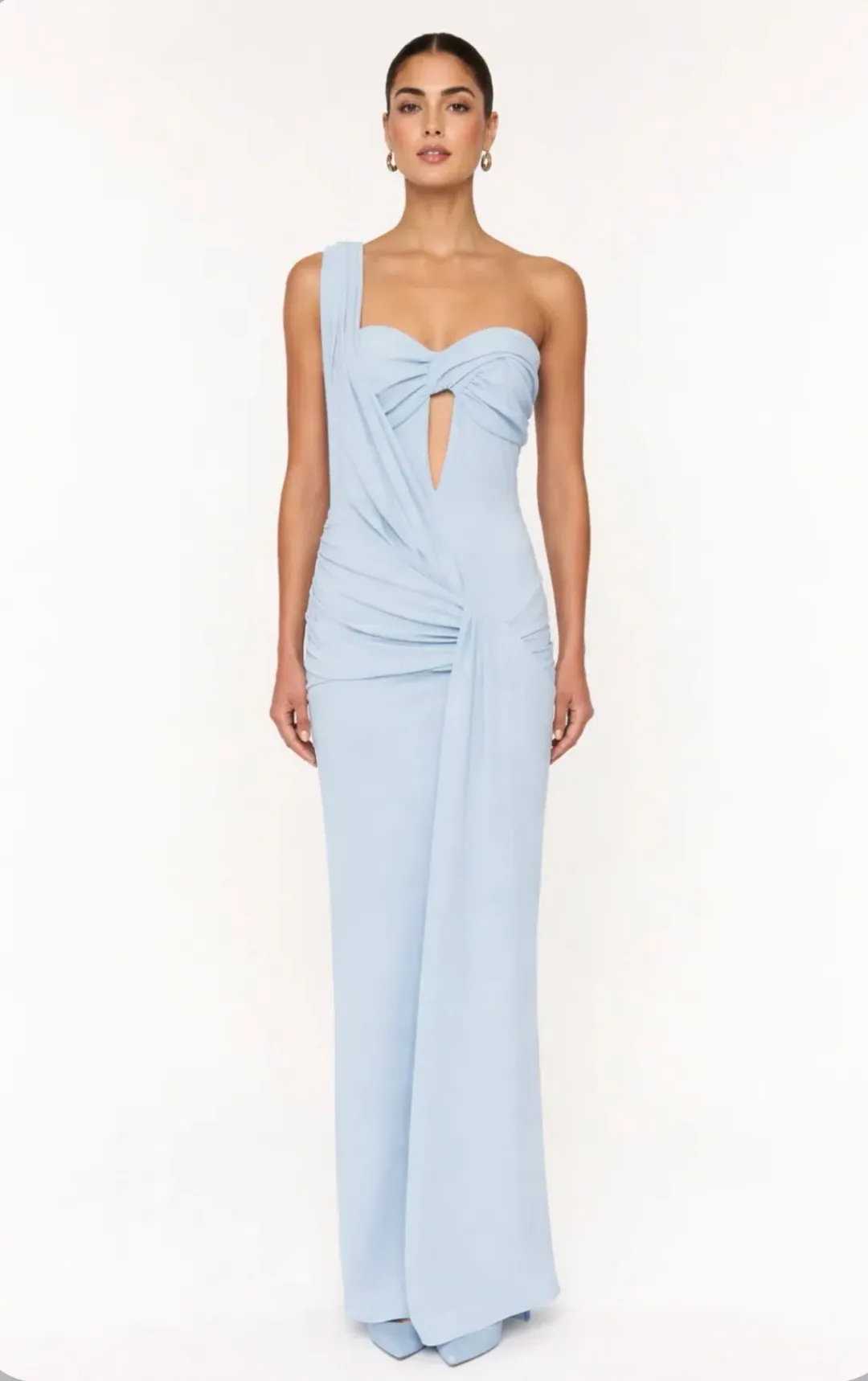 Jefrei Sei / She is Olla Madeleine Dress in Bay Blue Size S for rent on The Volte - main image