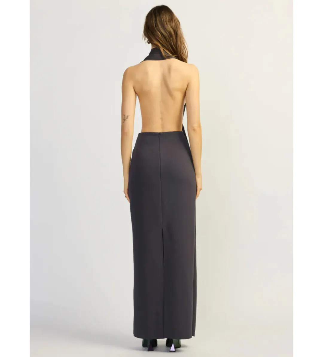 Tojha Dova Maxi Dress in Steele Size AU8 for rent on The Volte - main image