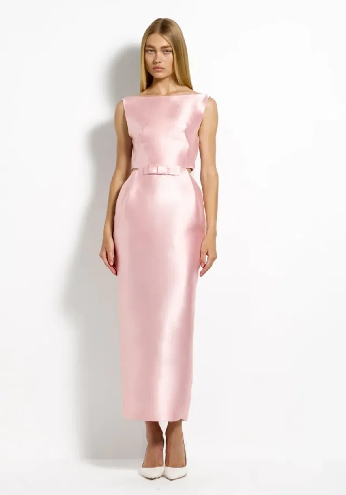 Effie Kats Jackie Dress - Blush  Size XS for rent on The Volte - main image