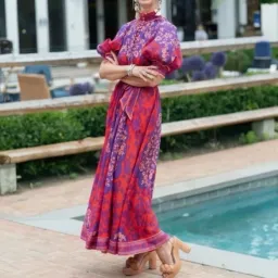 Zimmermann Raie Swing Maxi Dress Size 3 / 14 AU for rent on The Volte - image 5