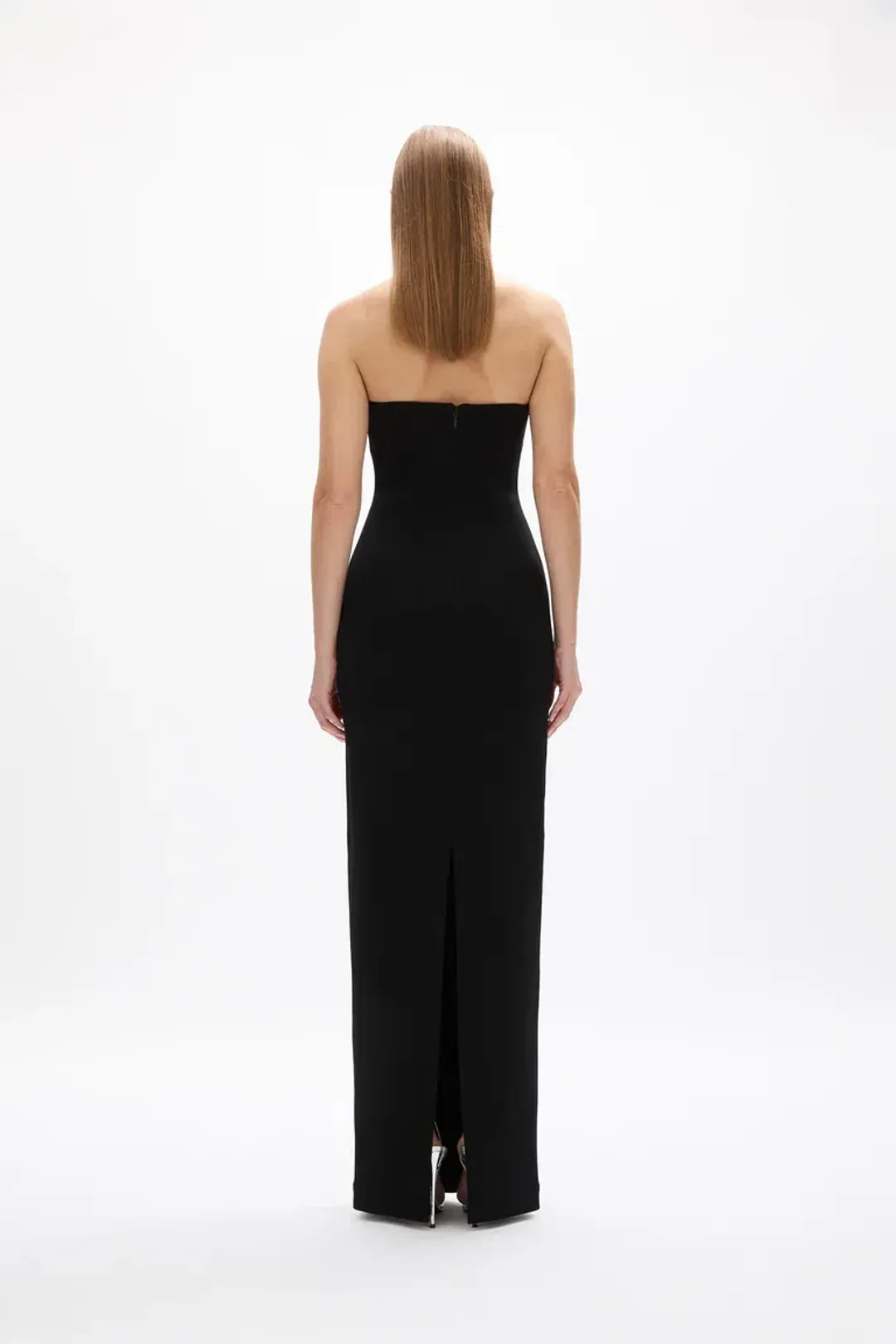 Rachel Gilbert Tessa Gown Black Size 6 - 8 for rent on The Volte - main image