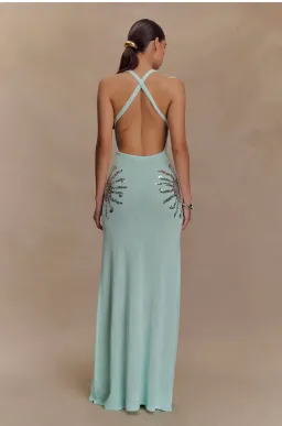 Meshki Ellington Knit Maxi Dress for rent on The Volte - image 2
