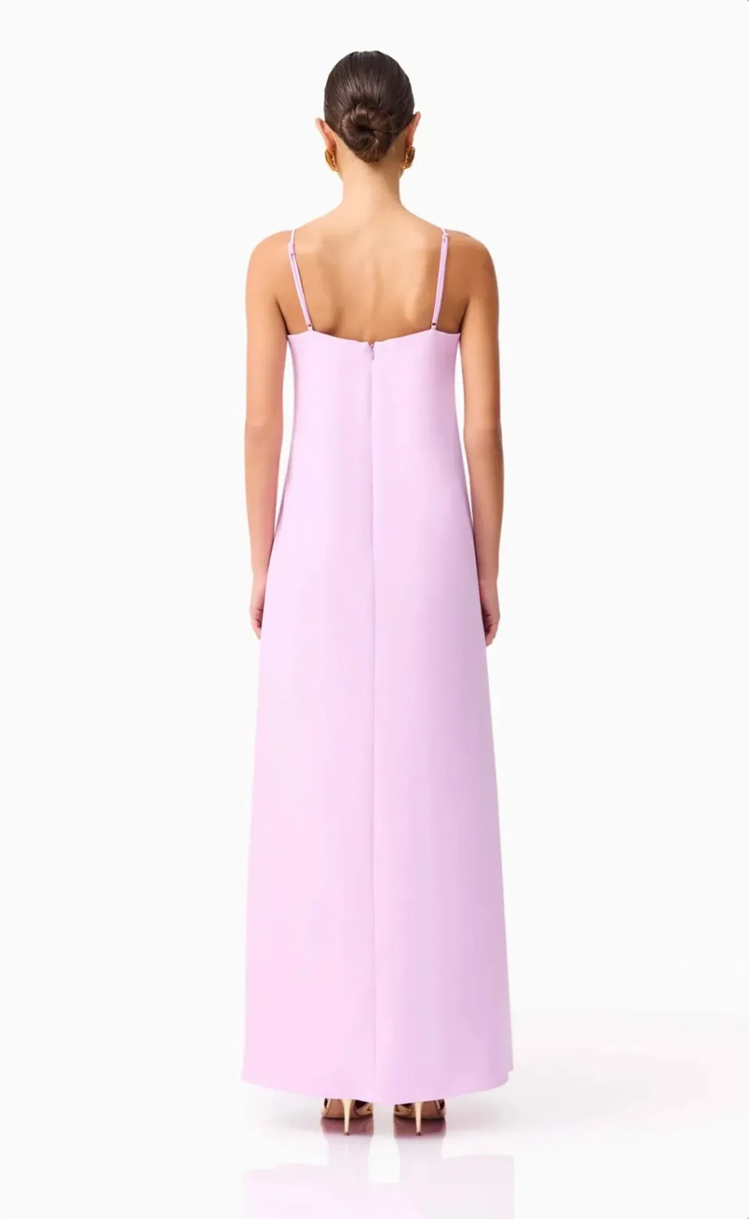 Elliatt Buttercup Embroidered Maxi Dress in Purple Size XS for rent on The Volte - main image