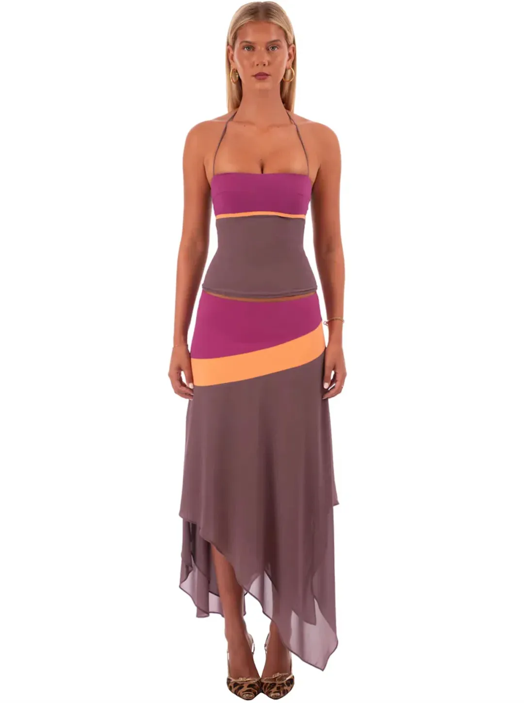 I AM DELILAH IRIS CORSET & MIDI SKIRT. SIZE S / AU 8 for rent on The Volte - main image