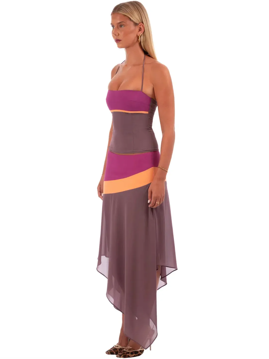 I AM DELILAH IRIS CORSET & MIDI SKIRT. SIZE S / AU 8 for rent on The Volte - main image