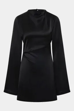 Sir the Label Yasmine Mini Dress in Black Size 3 / AU 12 for rent on The Volte - image 6