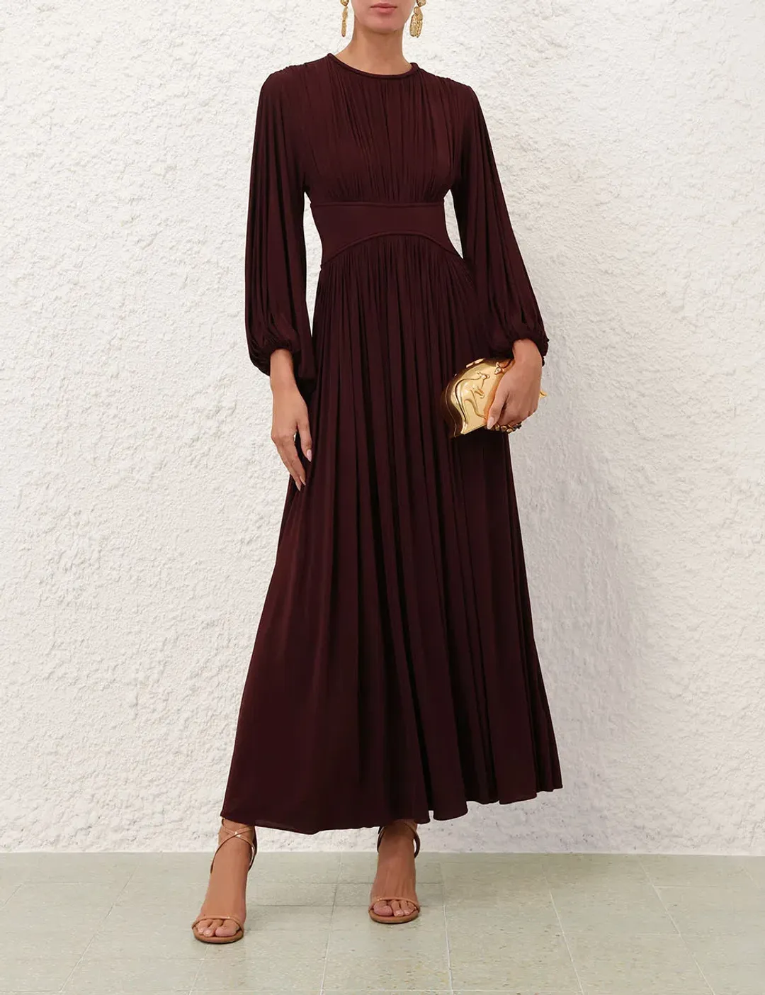Zimmermann Luna Billow Maxi Dress - size 1 for rent on The Volte - main image