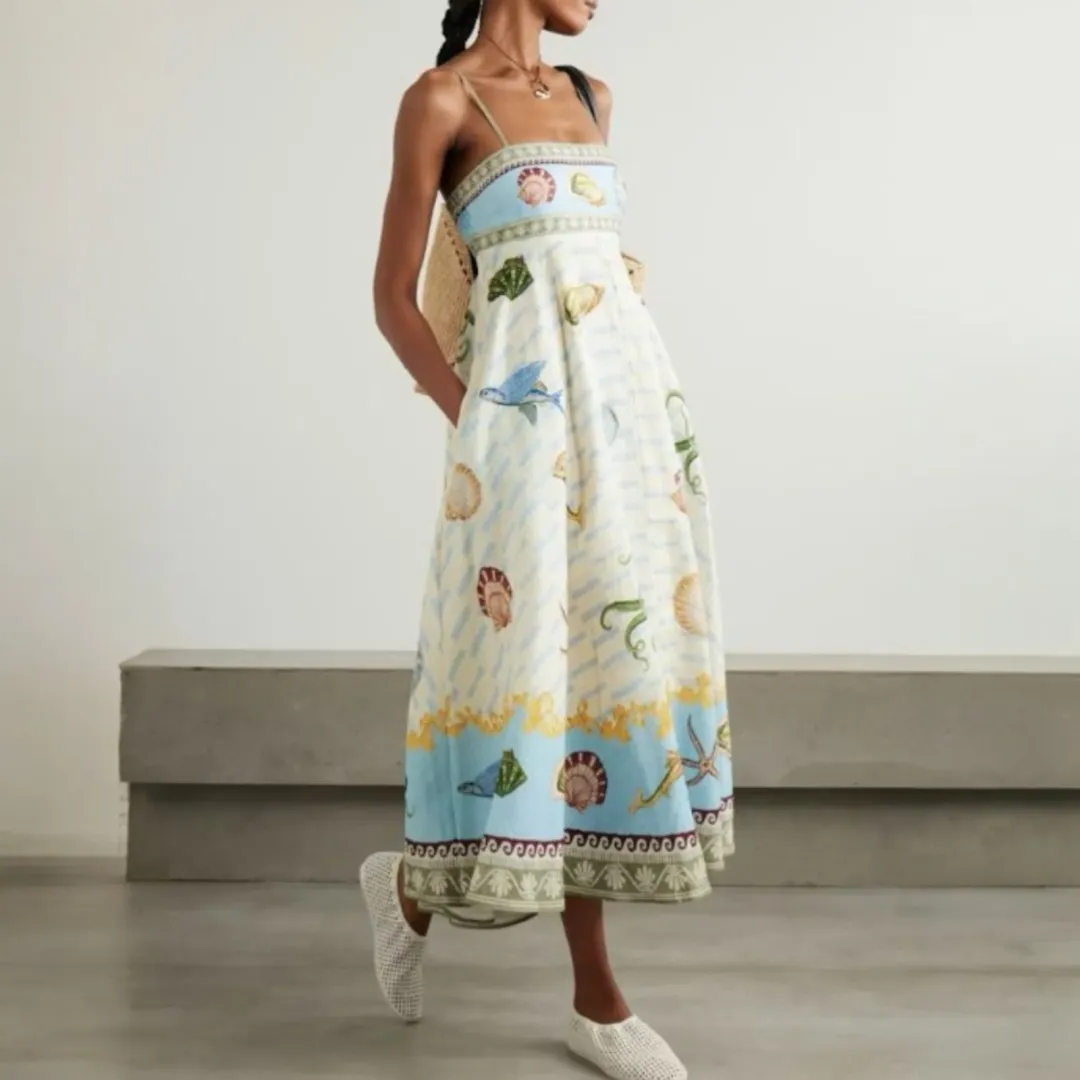 Alemais Bath House Dress Size AU 8  for rent on The Volte - main image
